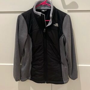The North Face zip up fleece women’s jacket